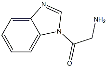 1H-Benzimidazole,1-(aminoacetyl)-(9CI) 结构式