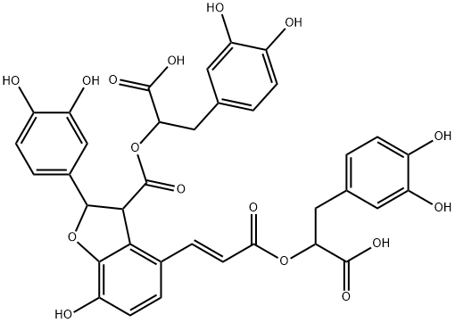 Isosalvianolic acid B Struktur