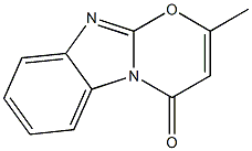 4H-[1,3]Oxazino[3,2-a]benzimidazol-4-one,2-methyl-(9CI) Structure