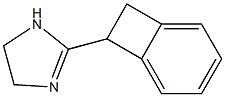 2-benzocyclobutane-4,5-dihydro-1-H-imidazole 结构式