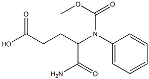 Z-DL-Gln-OH Struktur