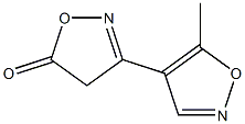 [3,4-Biisoxazol]-5(4H)-one,5-methyl-(9CI) Structure