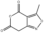 4H-Pyrano[4,3-c]isoxazole-4,6(7H)-dione,3-methyl-(9CI) Structure