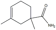 3-Cyclohexene-1-carboxamide,1,3-dimethyl-(9CI) Structure