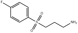 3-(4-fluorophenylsulfonyl)propan-1-amine Struktur