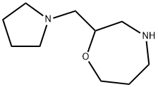 2-(1-pyrrolidinylmethyl)-1,4-oxazepane(SALTDATA: FREE) Struktur
