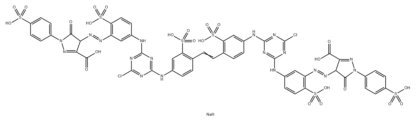 Reactive Yellow 179 化学構造式