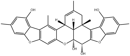 采曲菌素 A, 93376-70-6, 结构式