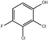 2,3-二氯-4-氟苯酚, 934180-45-7, 结构式