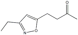 2-Butanone,4-(3-ethyl-5-isoxazolyl)-(9CI) 结构式