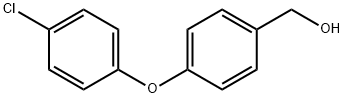 [4-(4-chlorophenoxy)phenyl]methanol Struktur