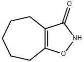 5,6,7,8-四氢-4H-环庚[D]异噁唑-3-醇, 935-91-1, 结构式