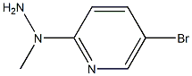 5-溴-2-(1-甲基肼基)吡啶,935456-12-5,结构式