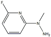 1-(6-fluoropyridin-2-yl)-1-methylhydrazine 化学構造式
