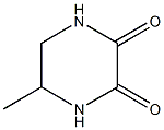 2,3-Piperazinedione,5-methyl-(9CI) Structure