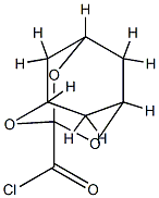 2,4,10-Trioxatricyclo[3.3.1.13,7]decane-3-carbonyl chloride (9CI) Structure