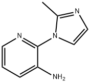 2-(2-methyl-1H-imidazol-1-yl)pyridin-3-amine, 937603-49-1, 结构式
