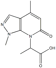 937605-57-7 7H-Pyrazolo[3,4-b]pyridine-7-acetic  acid,  1,6-dihydro--alpha-,1,4-trimethyl-6-oxo-