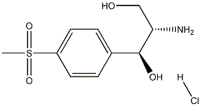 甲砜霉素杂质8 HCL, 93839-90-8, 结构式