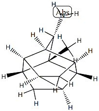 1,3,5-Methenocyclopenta[cd]pentalen-2-amine,decahydro-1-methyl-,(1-alpha-,2-alpha-,2a-bta-,3-alpha-,4a-bta-,5-alpha-,6a-bta-,6b-bta-,7R*)-(9CI) 化学構造式