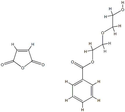 2,5-Furandione, polymer with 2,2-oxybisethanol, benzoate Structure