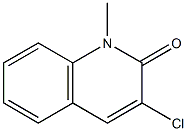 2(1H)-Quinolinone,3-chloro-1-methyl-(9CI) 结构式