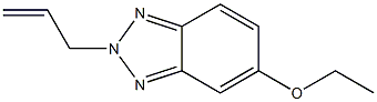 2H-Benzotriazole,5-ethoxy-2-(2-propenyl)-(9CI) 结构式