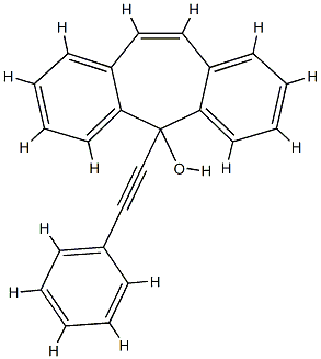 5-H-Dibenzo[a,d]cyclohepten-5-ol,5-(2-phenylethyl) Structure