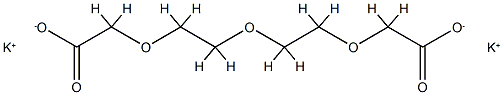 dipotassium 2,2'-[oxybis(2,1-ethanediyloxy)]bisacetate Structure