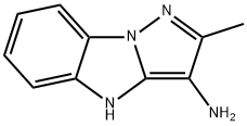 4H-Pyrazolo[1,5-a]benzimidazole,3-amino-2-methyl-(7CI,9CI) Structure
