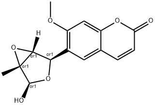 DIHYDROMICROMELIN B 结构式