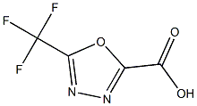 5-(三氟甲基)-1,3,4-恶二唑-2-羧酸, 944898-06-0, 结构式