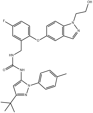 PEXMETINIB,945614-12-0,结构式