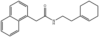 N-[2-(1-cyclohexen-1-yl)ethyl]-2-(1-naphthyl)acetamide|