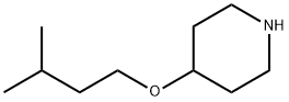 4-(3-methylbutoxy)piperidine,946681-41-0,结构式