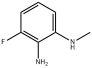 3-Fluoro-N*1*-methyl-benzene-1,2-diamine Struktur