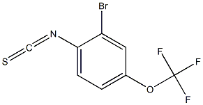2-Bromo-4-(trifluoromethoxy)isothiocyanate Structure