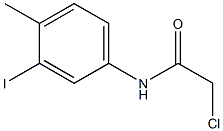 2-CHLORO-N-(3-IODO-4-METHYLPHENYL)ACETAMIDE Struktur