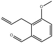 2-アリル-3-メトキシベンズアルデヒド 化学構造式