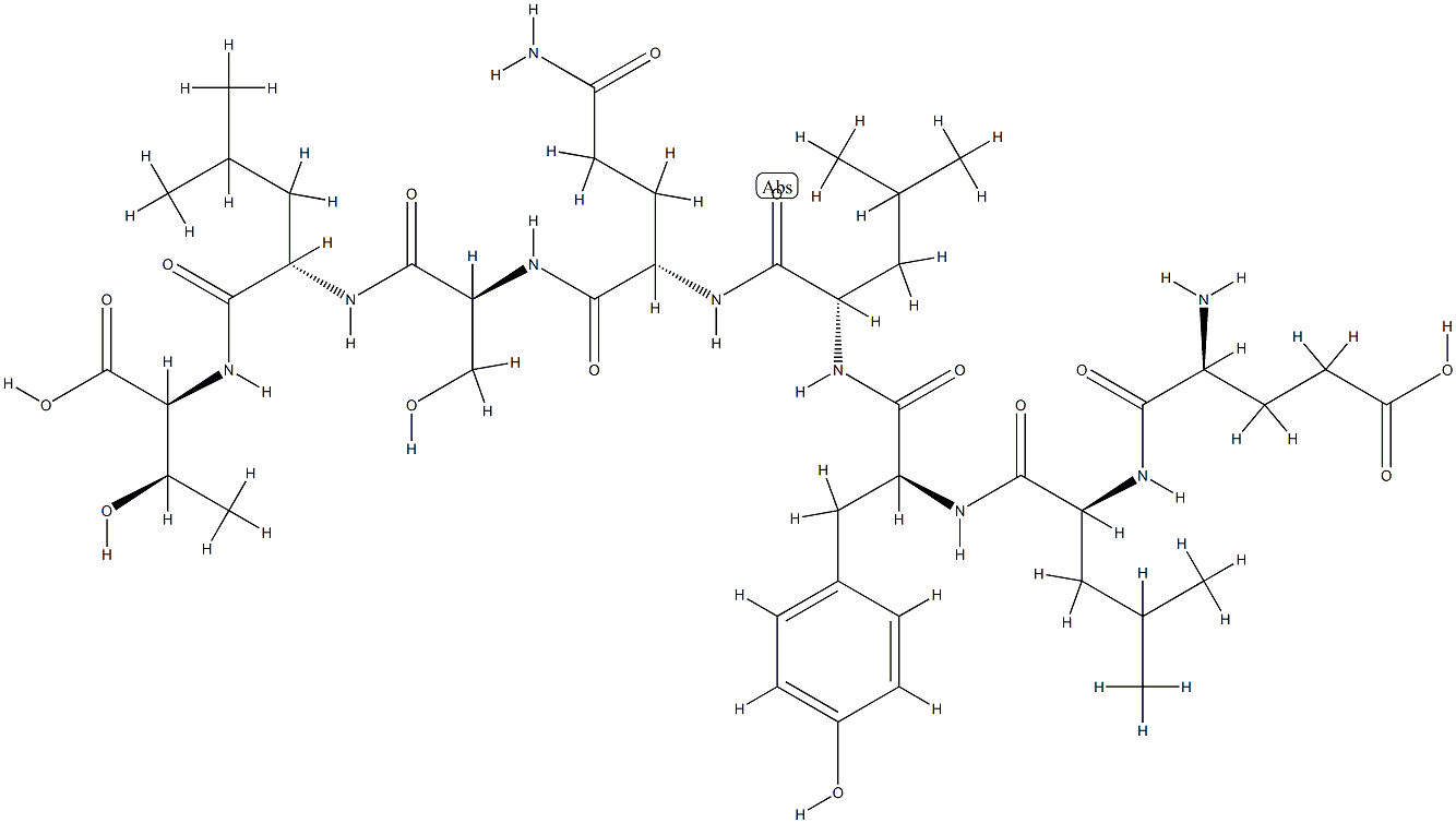 thymopoietin (38-45) 结构式