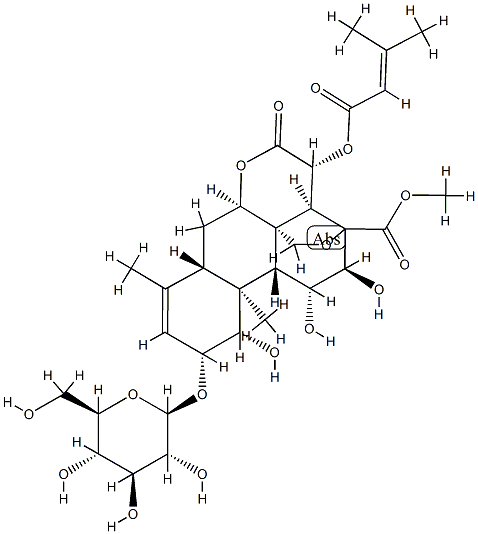 YADANZIOSIDE-E Structure