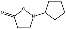 5-Isoxazolidinone,2-cyclopentyl-(9CI) Structure