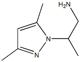 1H-Pyrazole-1-ethanamine,  -bta-,3,5-trimethyl- Structure