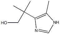1H-Imidazole-5-ethanol,  -bta-,-bta-,4-trimethyl- 结构式