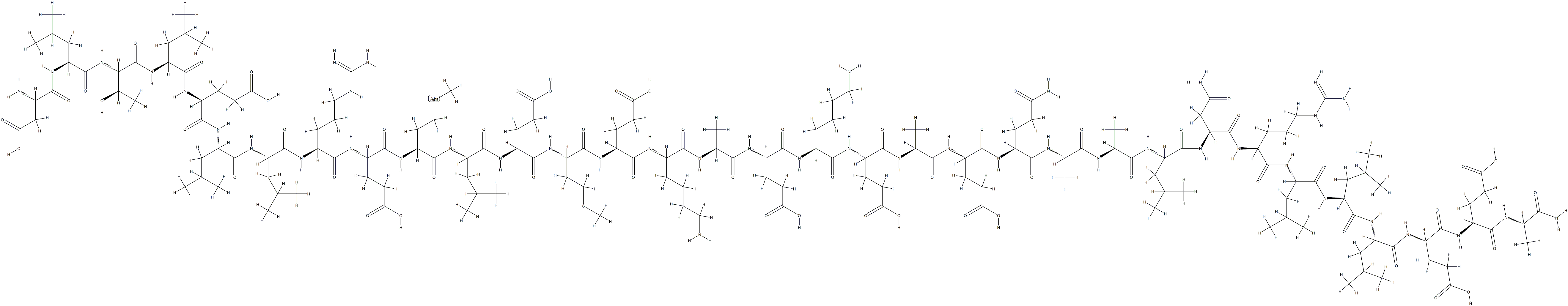 促肾上腺皮质激素释放激素(9-41) 结构式