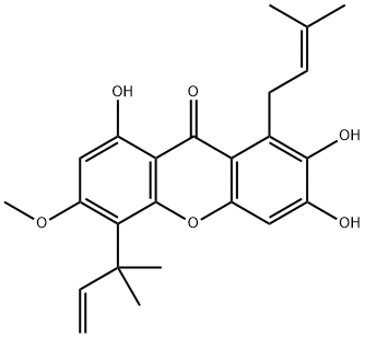 CUDRAXANTHONE D,96552-41-9,结构式