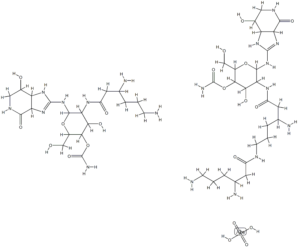 NOURSEOTHRICIN SULFATE Structure