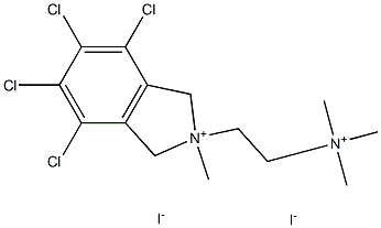 CHLORISONDAMINE DIIODIDE 结构式