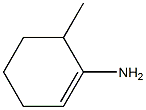 1-Cyclohexen-1-amine,6-methyl-(9CI) 结构式