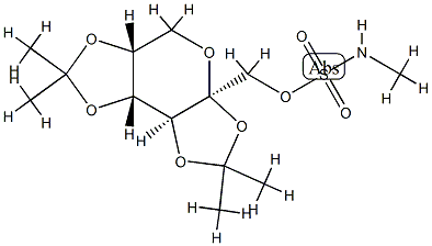 托吡酯N-甲基杂质, 97240-80-7, 结构式